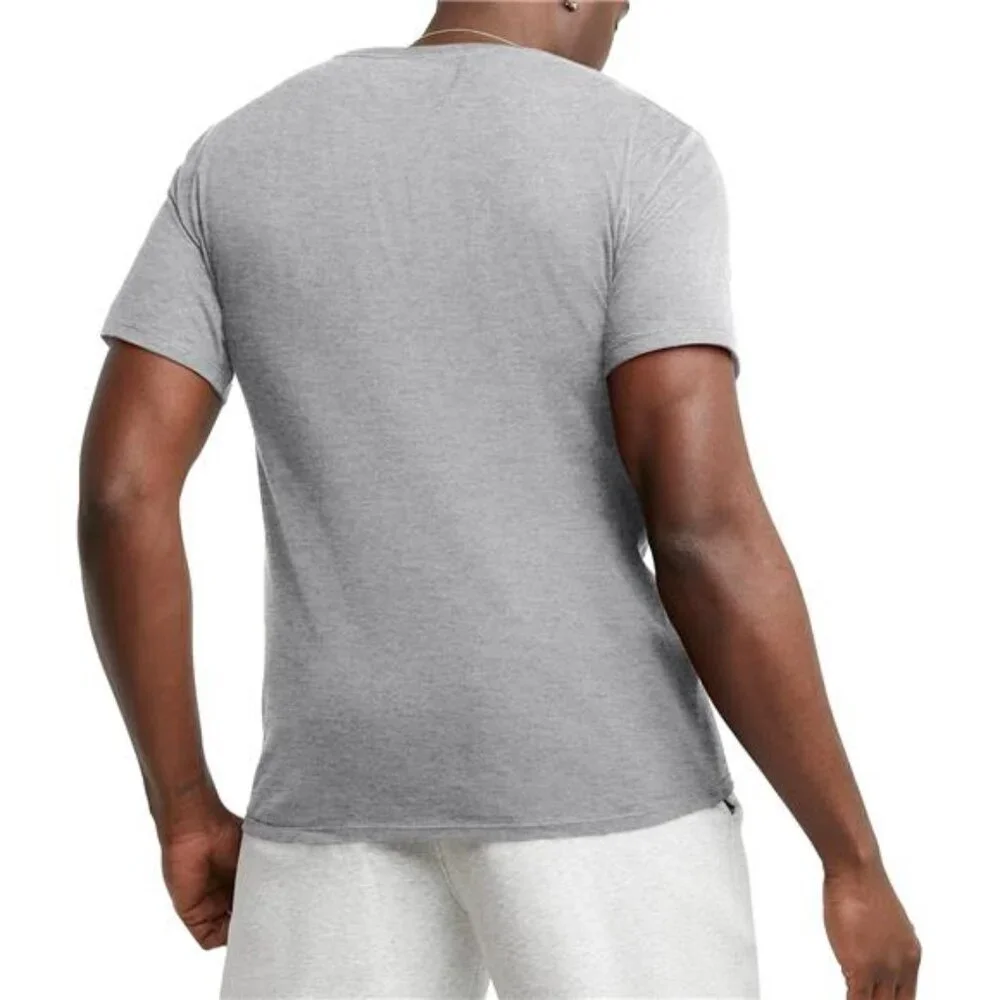 Men's Gray T-Shirt, Classic Graphic T-Shirt, Soft and Comfortable T-Shirts‎